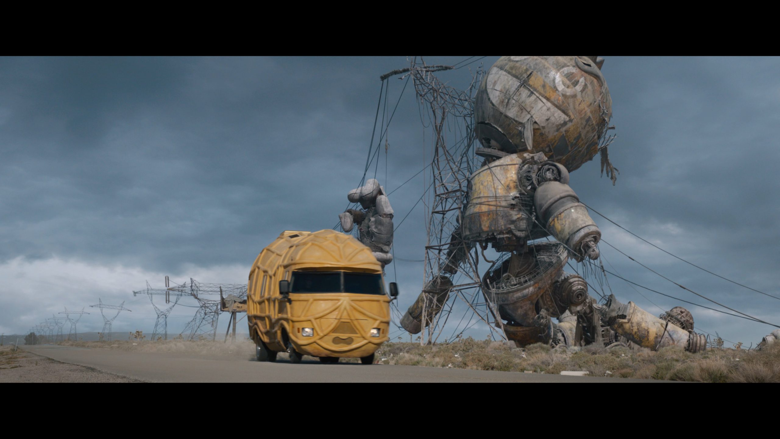 Foto de The Electric State la nueva película de ciencia ficción de los Hermanos Russo