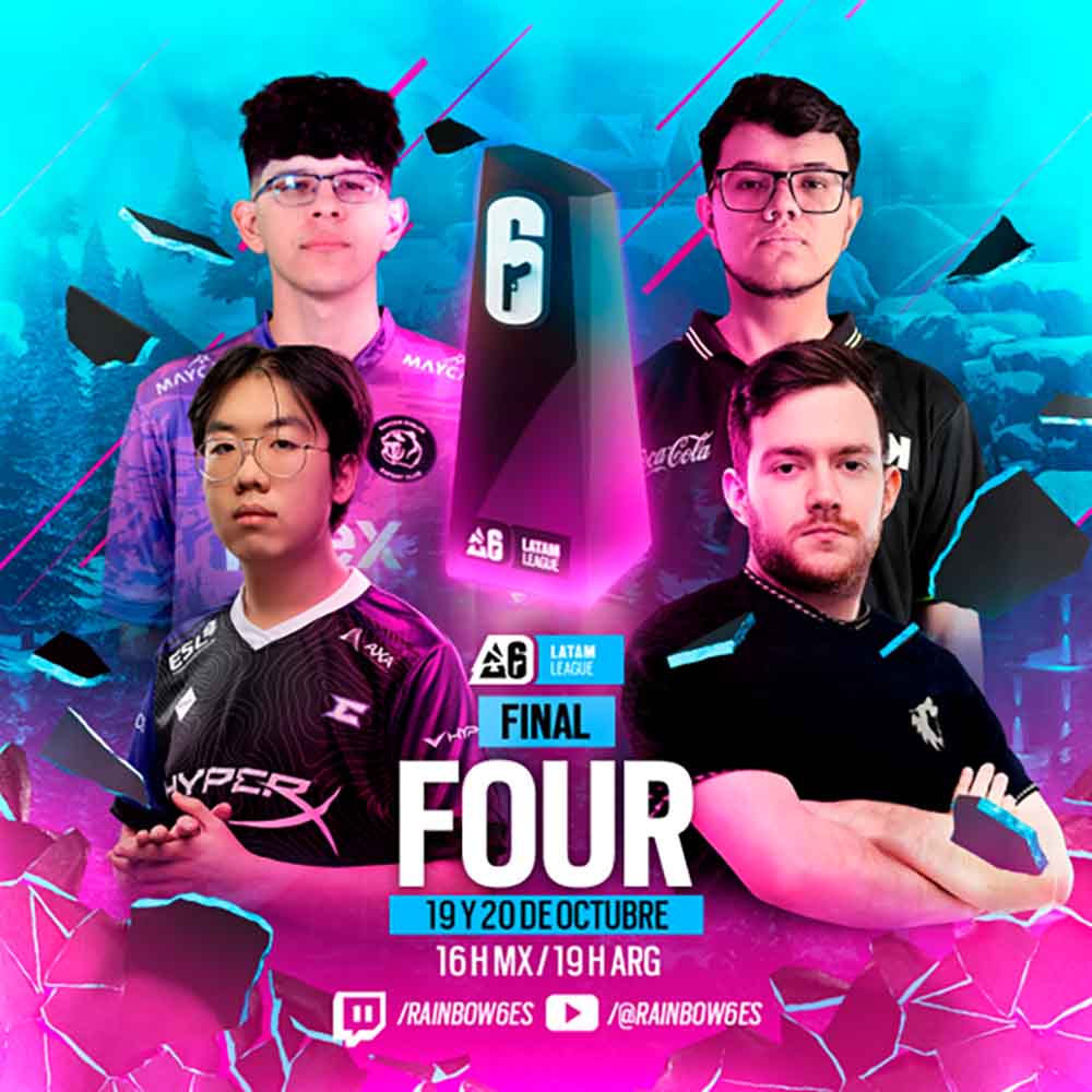 Foto de La Final Four del segundo stage de la liga BLAST R6 Latam League de Rainbow Six Siege 2024 llegará a Monterrey
