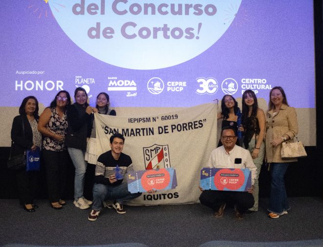 Fotos de Colegio San Martín de Porres de Iquitos ganó concurso PUCP del primer corto grabado con un HONOR Magic6 Pro
