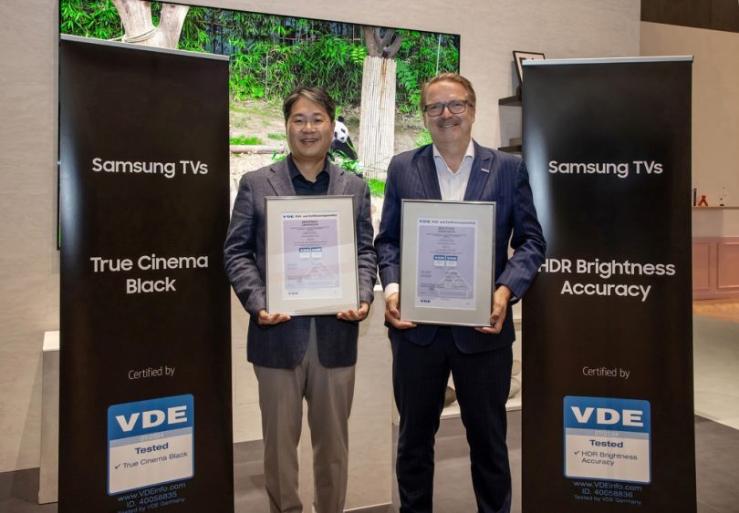 Foto de Samsung Neo QLED y QLED 2024 son las primeras del sector en recibir las certificaciones de excelencia en calidad de imagen del VDE