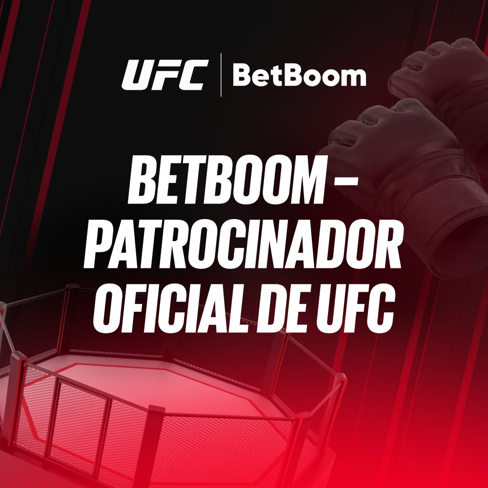 Foto de UFC nombra a Betboom como socio oficial de apuestas en América Latina