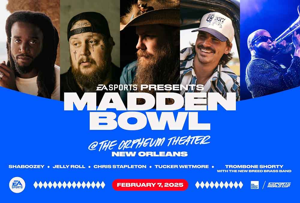 Foto de Mira quién encabezará el EA Sports Presents Madden Bowl en el Super Bowl LIX