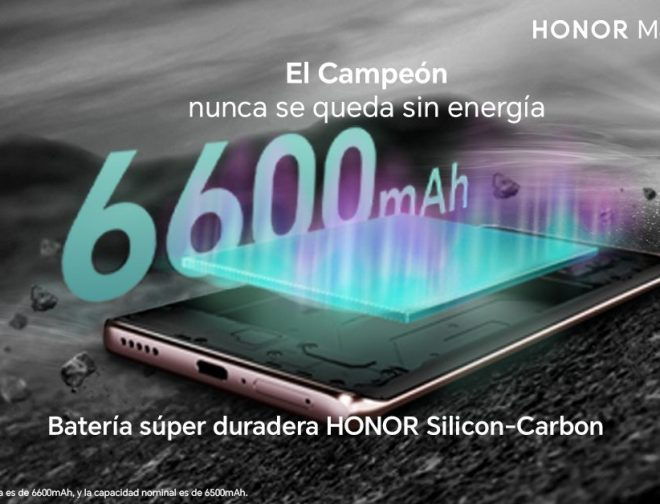 Fotos de HONOR Magic7 Lite: la batería de Silicon-Carbon de 6600mAh que redefine la libertad