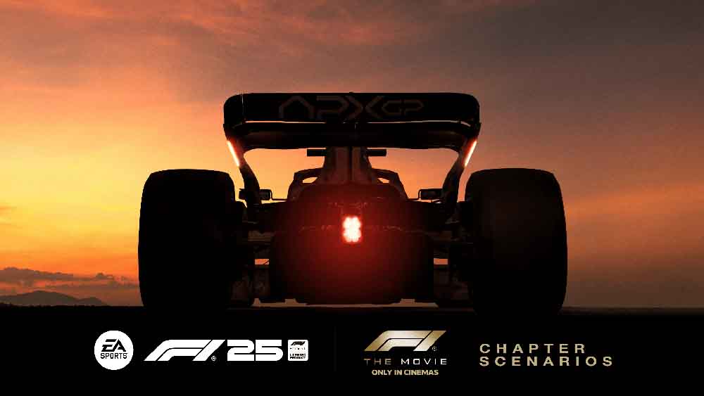 Foto de EA Sports F1 25 te invita a tomar el protagonismo en la película F1