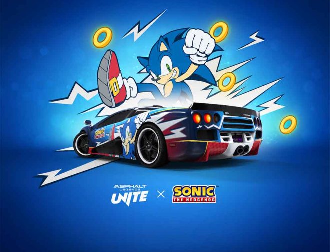 Fotos de Sonic the Hedgehog y amigos llegan a Asphalt Legends Unite para un evento de tiempo limitado