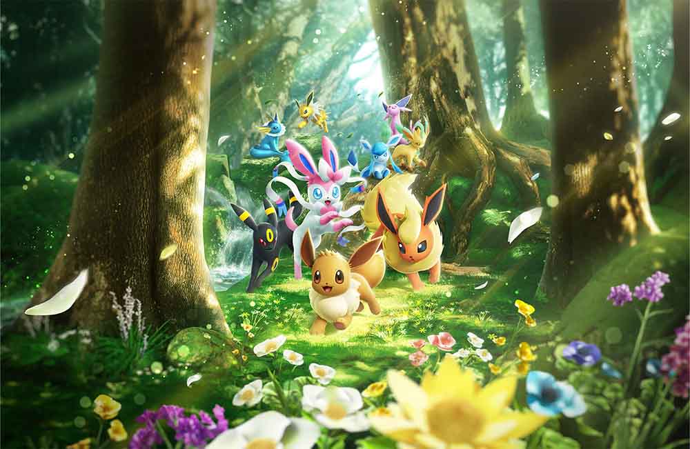 Foto de El próximo sobre temático del JCC Pokémon Pocket es el de Arboleda de Eevee