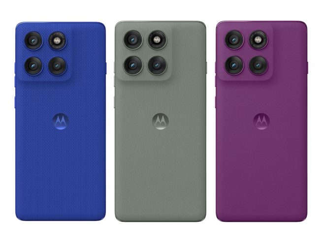 Fotos de Llega la nueva familia motorola edge 60, con pantalla de diseño curvo y funciones moto AI