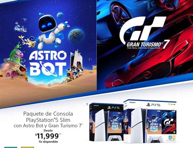Fotos de PlayStation anuncia un nuevo bundle de PS5 con Astro Bot y Gran Turismo 7