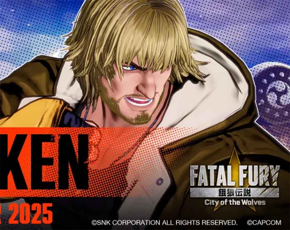 Foto de Ken Masters lleva sus llamas a Fatal Fury: City of the Wolves