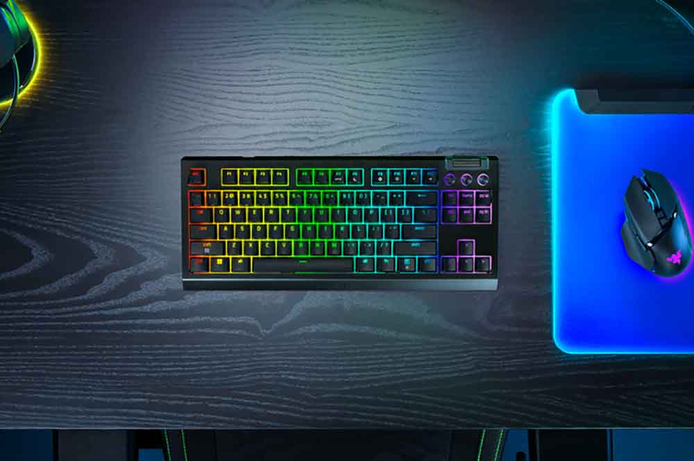 Foto de Razer expande su línea de teclados gamer personalizables con el BlackWidow V4 Tenkeyless HyperSpeed