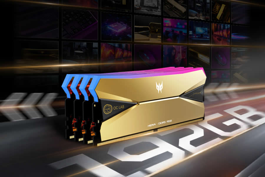 Foto de BIWIN presenta el nuevo kit de memoria DDR5 Predator Hera Gold Edition de 192 GB