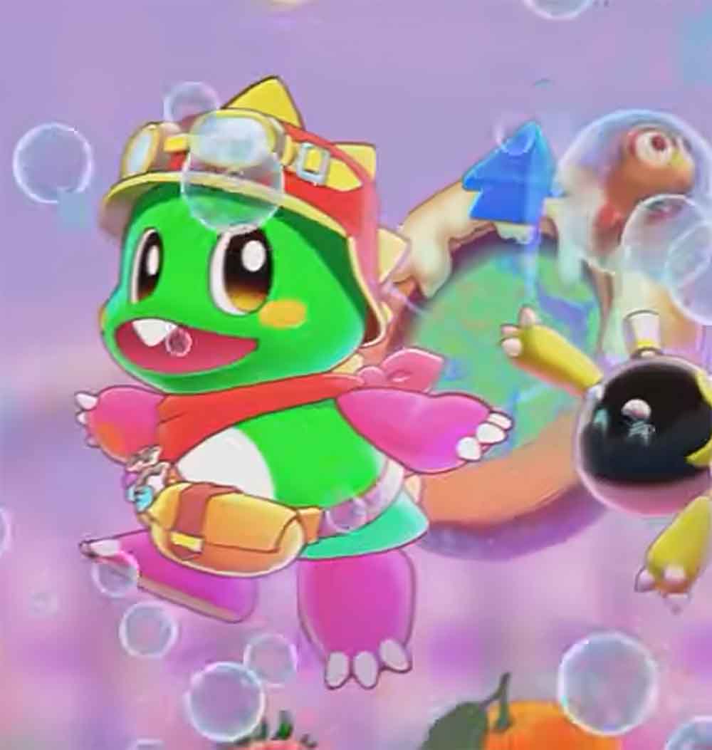 Foto de BUBBLE BOBBLE Sugar Dungeons revela el enorme escenario «Castillo»