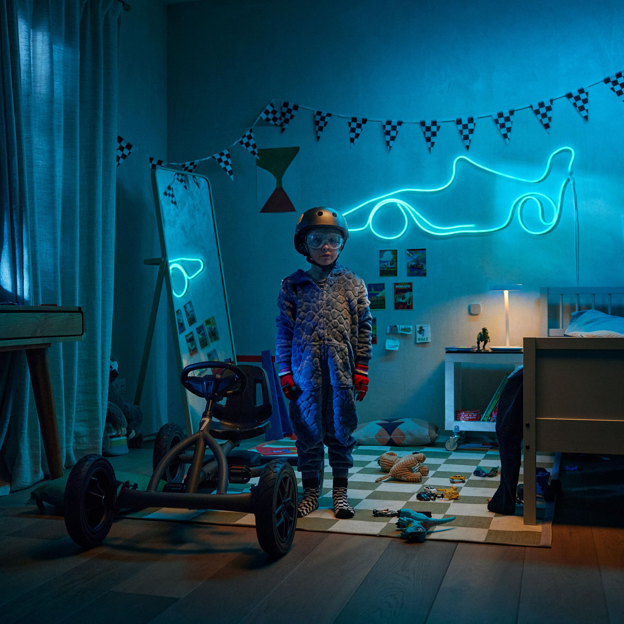 Foto de Día del Niño: crea experiencias inmersivas con iluminación inteligente para los más pequeños en casa