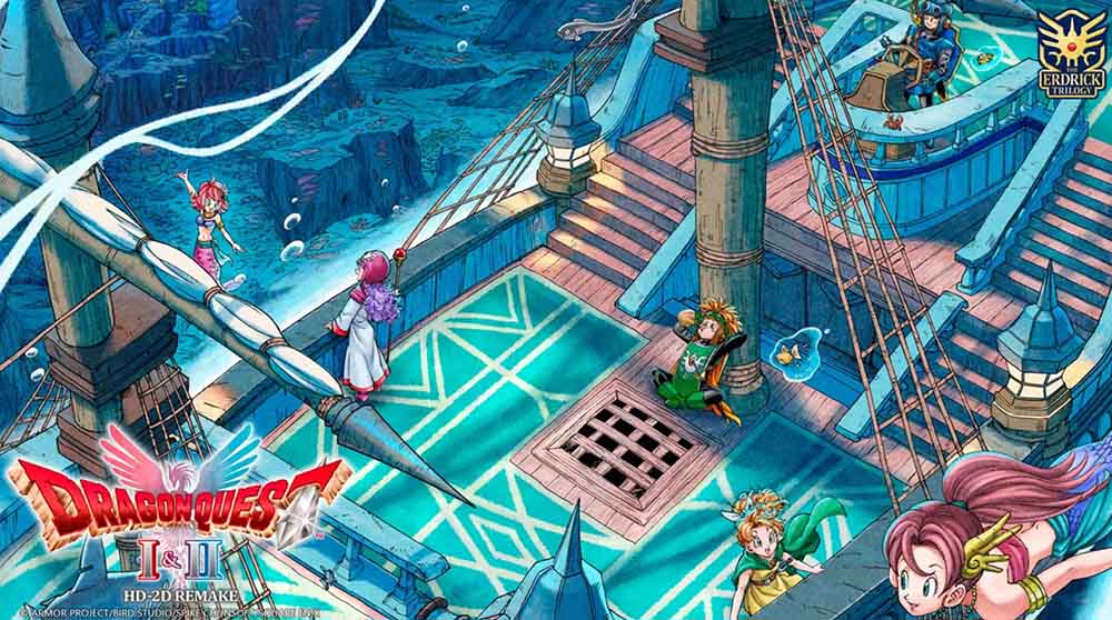 Foto de La exploración bajo el mar en el remake HD-2D de Dragon Quest I & II será toda una sorpresa