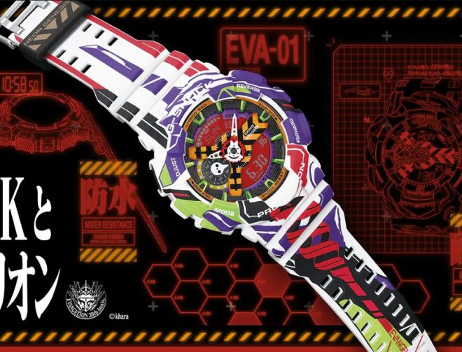 Fotos de G-SHOCK da el primer vistazo a su nuevo reloj para celebrar el 30 aniversario de Evangelion