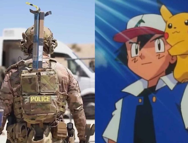 Fotos de La DHS hace uso del tema de Pokémon para las redadas migratorias