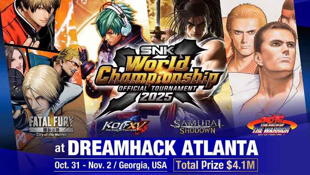 Foto de SNK revela más detalles del SNK World Championship 2025