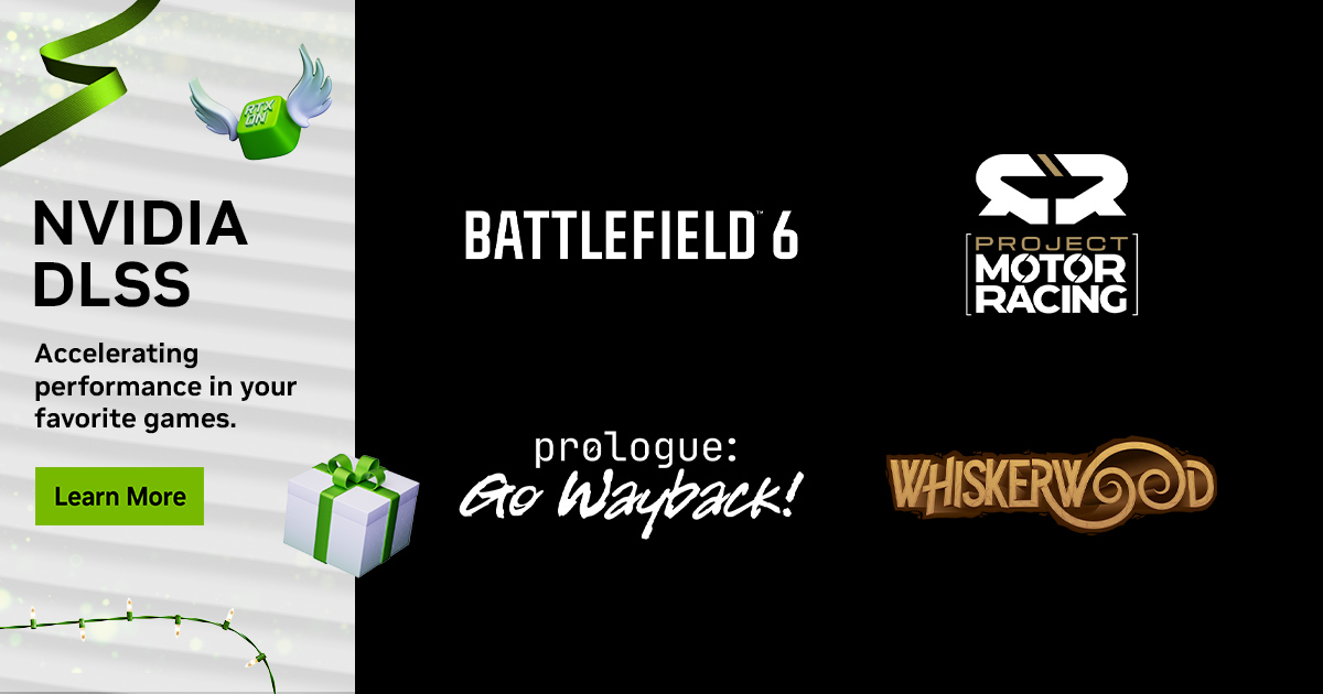 Foto de NVIDIA anuncia DLSS 4 disponible en Project Motor Racing, Prologue: Go Wayback! y más ofertas previas al Black Friday para GeForce RTX