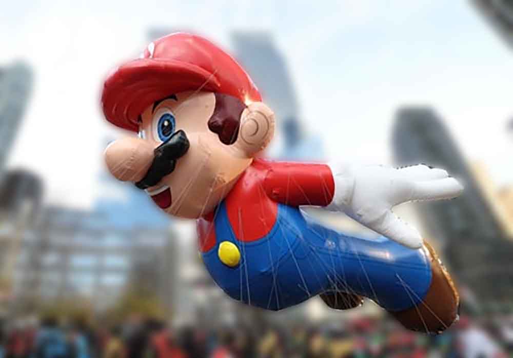 Foto de Mira cómo luce Mario en el desfile de Acción de Gracias