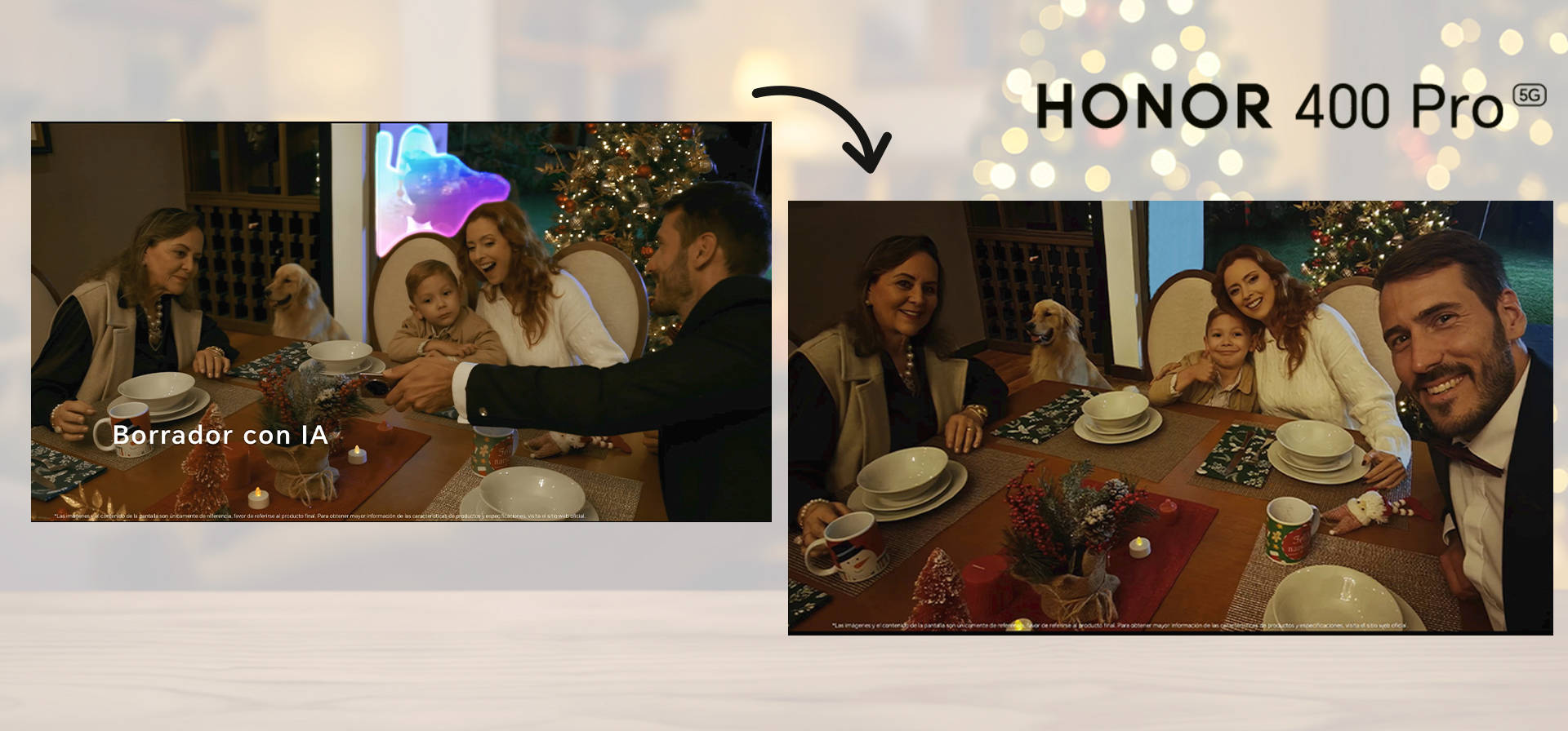 Foto de ¿Buscas recuerdos inolvidables en estas fiestas? El HONOR 400 Pro y su IA son tus mejores aliados