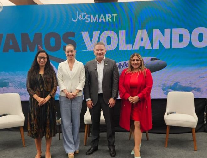 Foto de JetSmart alcanza un triple hito histórico y consolida su liderazgo en Sudamérica con un crecimiento del 41 %