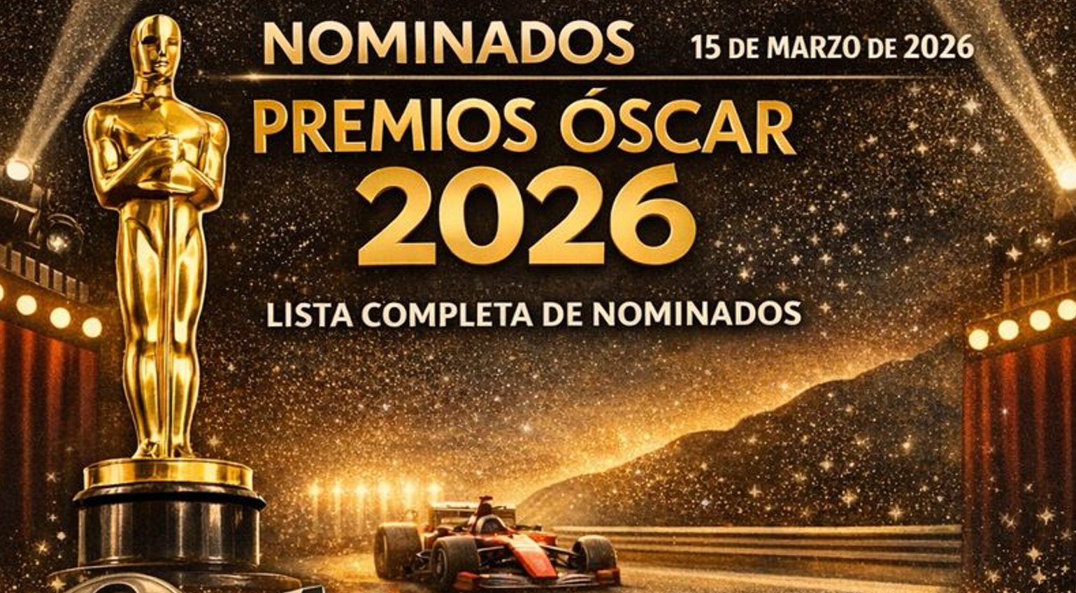 Foto de Conoce a las películas, y actores nominados en los Premios Oscar 2026