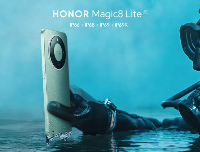 Foto de ¿Por qué el agua no es enemiga del HONOR Magic8 Lite?