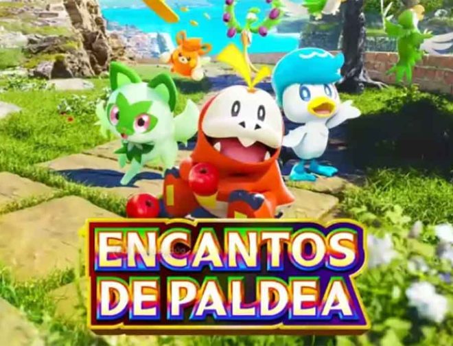 Fotos de Nuevo sobre temático de JCC Pokémon Pocket, Encantos de Paldea, muy pronto estará disponible