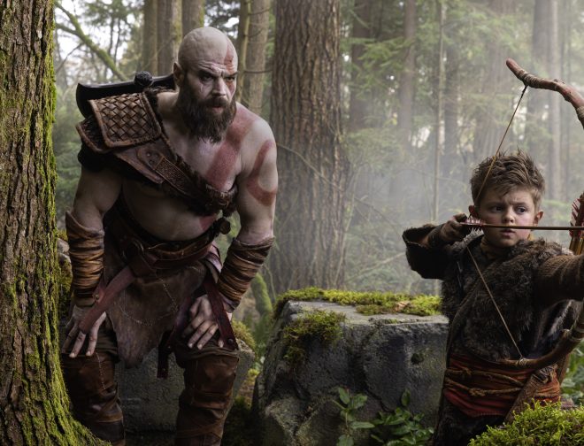 Fotos de Primera imagen oficial de Kratos y Atreus en la serie live action de God of War de Prime Video