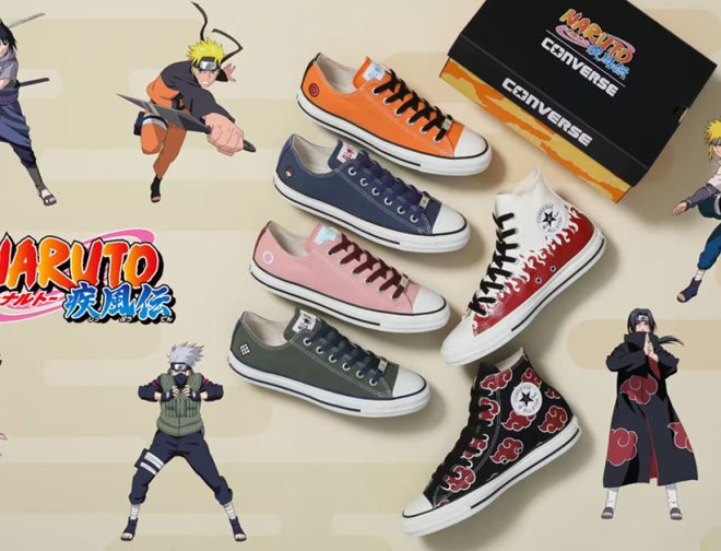 Fotos de Vistazo a las nuevas zapatillas de la colaboración de Converse Japan x Naruto Shippuden