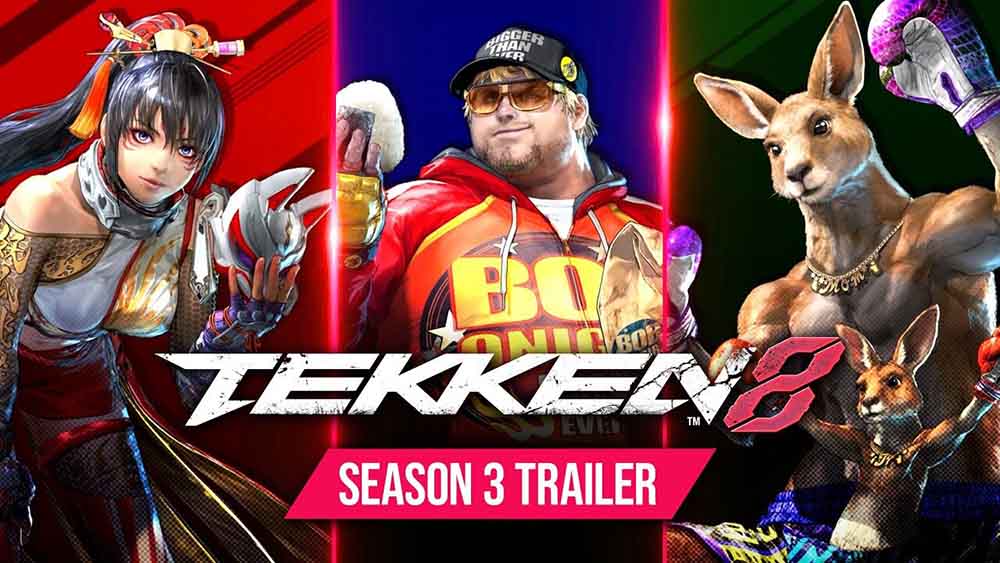 Foto de Kunimitsu, Bob y Roger Jr. llegarán a Tekken 8