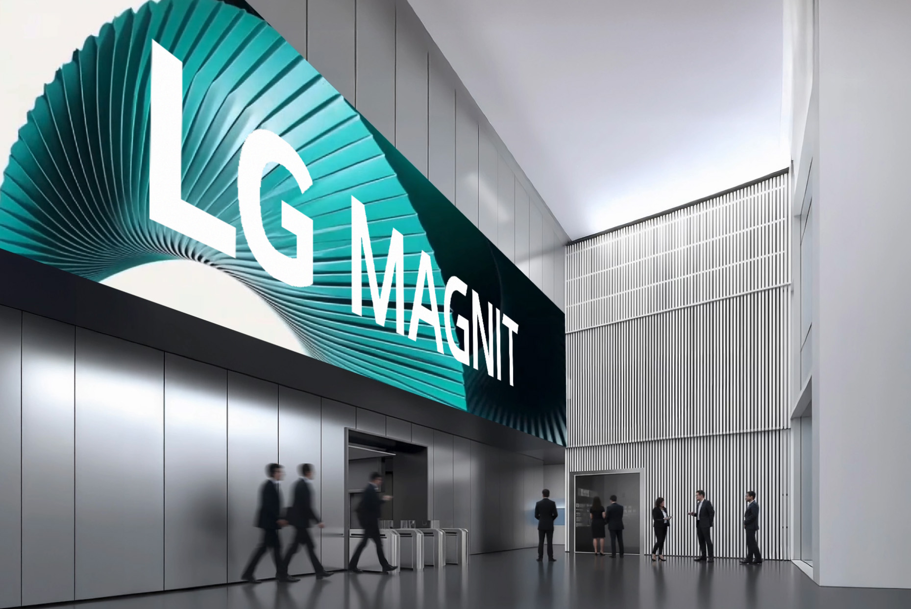 Foto de LG Electronics presenta el nuevo display Micro Led LG Magnit en ISE 2026