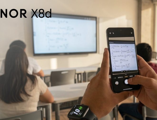 Fotos de Mejora la productividad del regreso a clase con el botón IA del HONOR X8d