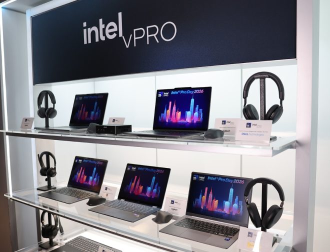 Fotos de Intel Core Ultra Series 3 con Intel vPro impulsa las nuevas PCs comerciales