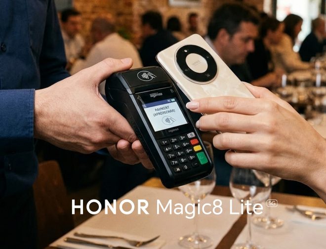 Fotos de Paga seguro con tu smartphone: ¿cómo el NFC del HONOR Magic8 Lite puede ayudarte en tus compras?