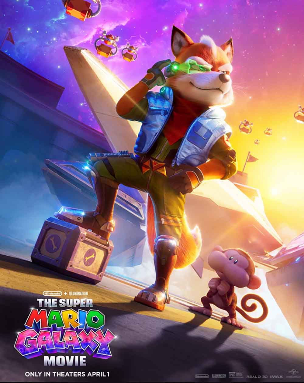 Foto de Se confirma a Fox McCloud en The Super Mario Galaxy Movie