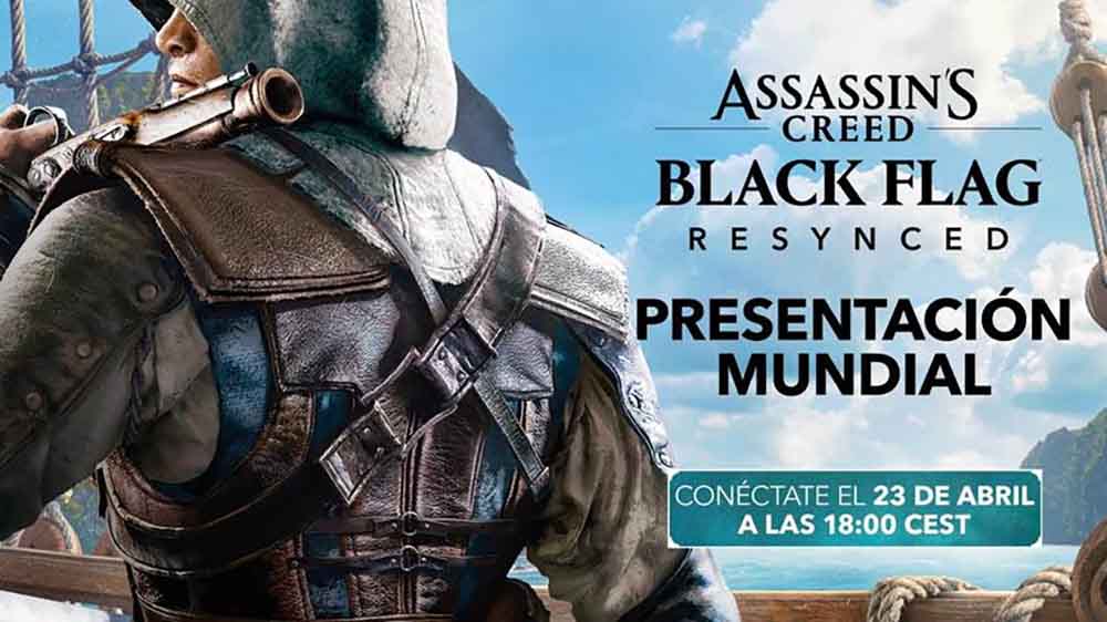Foto de Assassin’s Creed Black Flag Resynced será revelado este 23 de abril