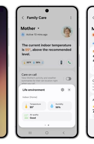 Foto de Samsung mejora la experiencia para cuidar de sus usuarios y sus familias con la actualización de SmartThings