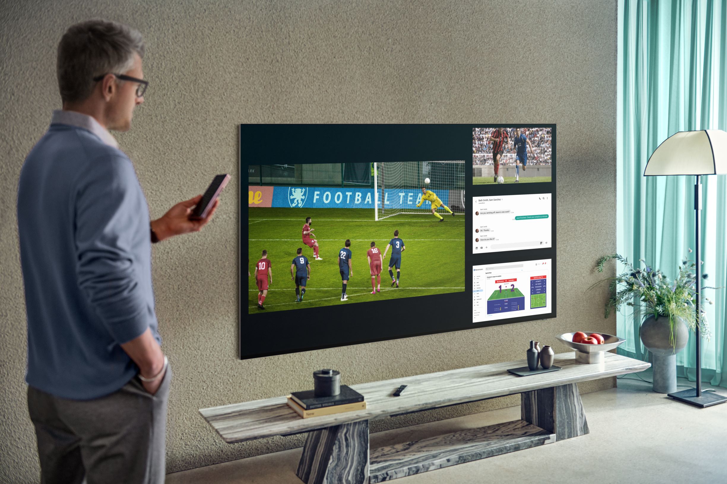 Foto de Samsung Neo QLED: eleva tu experiencia de estadio en casa con innovación impulsada por IA