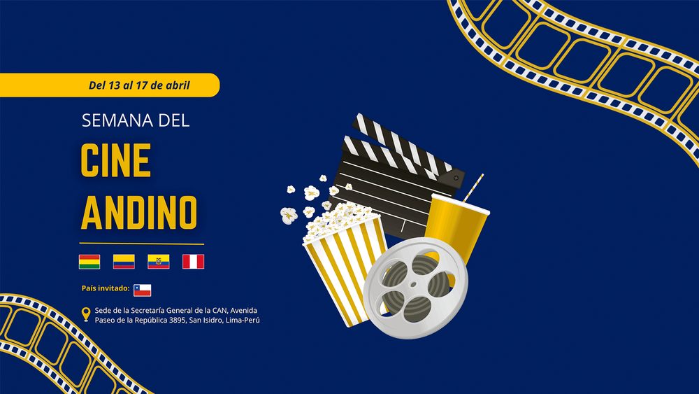 Foto de Países andinos presentarán películas reconocidas en Semana del Cine Andino 2026 del 13 al 17 de abril