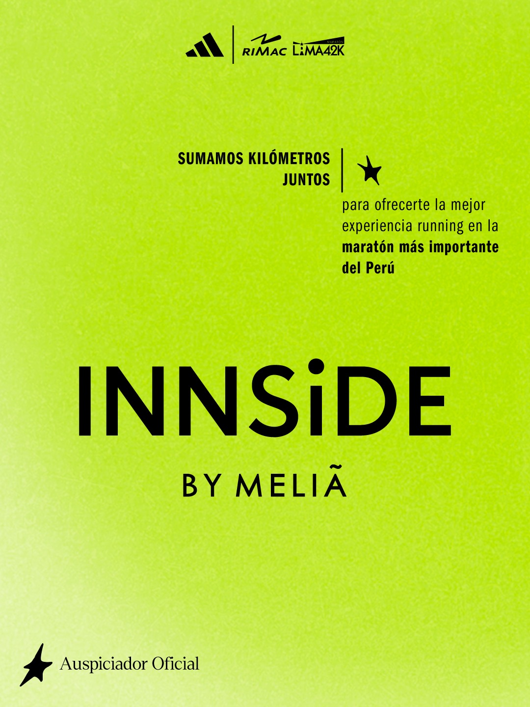 Foto de INNSiDE Lima Miraflores se suma por segundo año consecutivo como auspiciador de la maratón adidas | Rímac Lima 42K