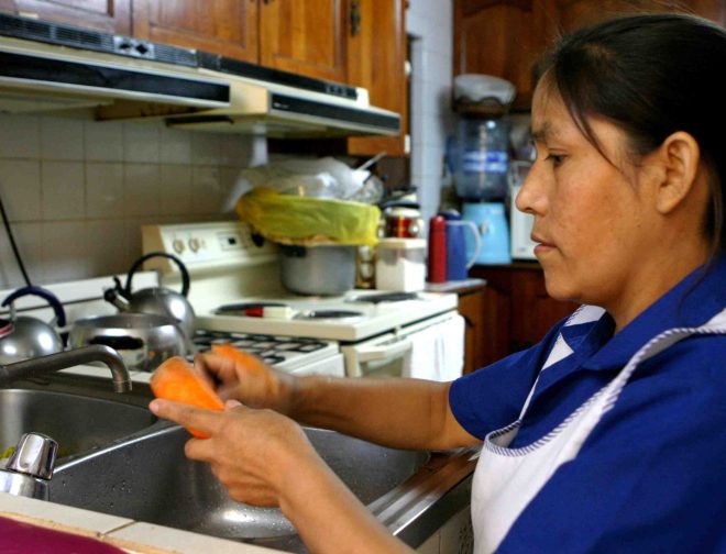 Foto de Día del Trabajo: 95% de trabajadoras del hogar en Perú labora sin beneficios sociales