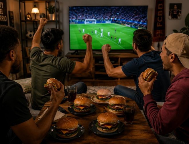 Foto de Final de la Champions League: pedidos de hamburguesas y pizza podrían crecer hasta en 15%