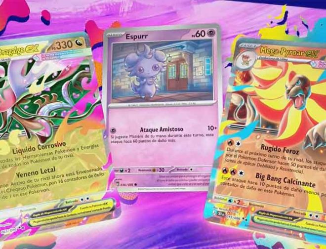 Foto de JCC Pokémon Megaevolución-Caos Creciente ya está disponible