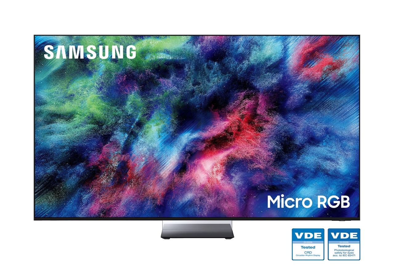 Foto de El televisor Micro RGB de Samsung recibe las certificaciones Safety for Eyes y Circadian Rhythm Display de VDE