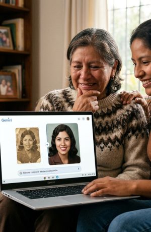 Foto de Día de la Madre: Cómo recuperar fotos antiguas con la inteligencia artificial de Google