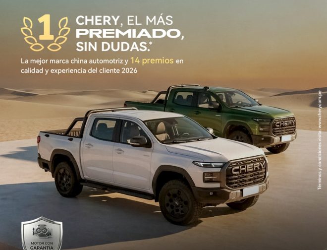 Foto de CHERY marca un récord histórico global con 14 premios y refuerza la confianza de los peruanos tras casi 20 años en el país