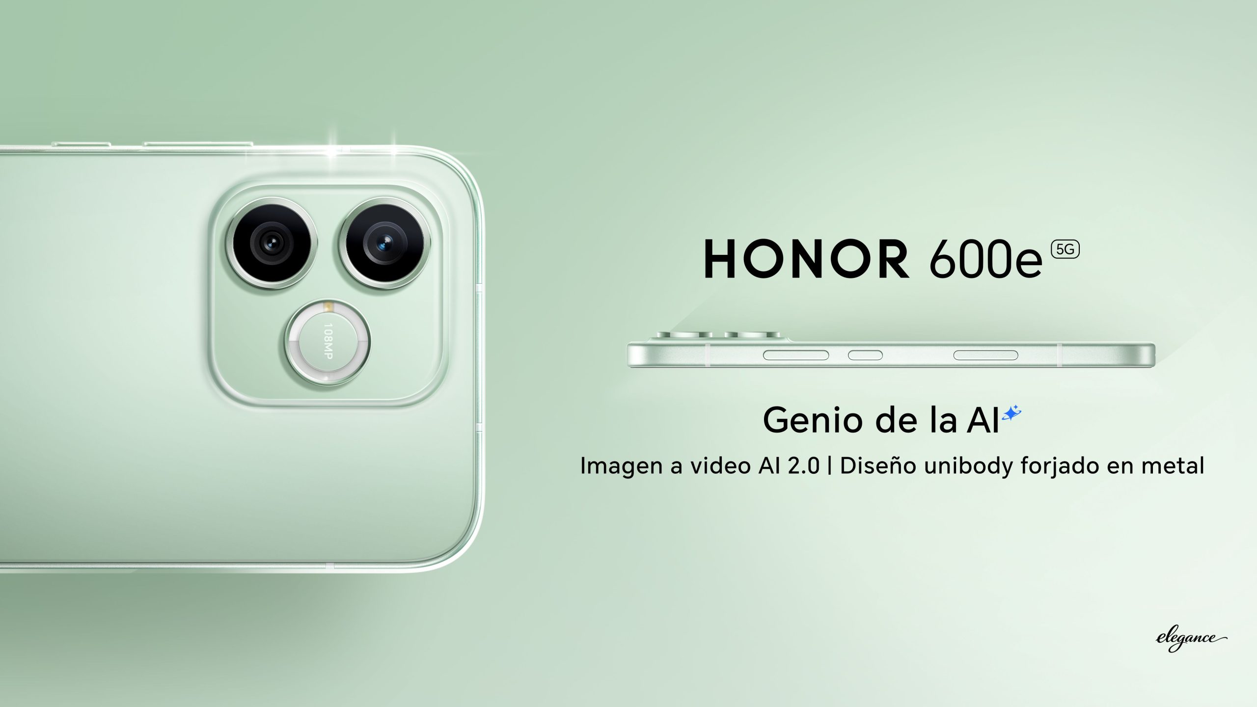 Foto de Llegó el HONOR 600e a Perú con Imagen a video AI 2.0 y diseño unibody premium forjado en metal
