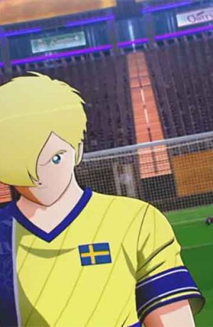 Foto de En el nuevo tráiler de Captain Tsubasa 2: World Fighters, Stefan Levin (Capitán de Suecia), destruye la mano de Wakabayashi