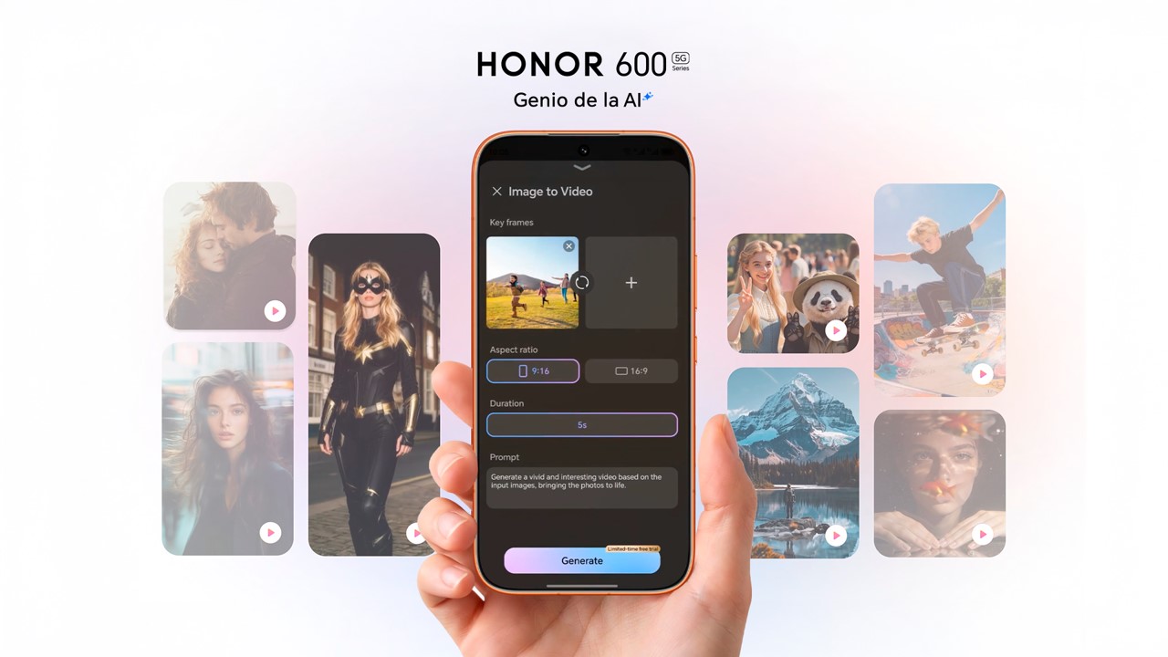 Foto de Descubre cómo dar vida a tus fotos con Imagen a video AI 2.0 de la Serie HONOR 600